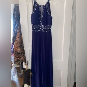 morgan & co prom dress w/ sequins
